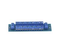 Piastra Adattatrice per Terminali Positivo e Negativo KF301 - Passo 5,0 mm - Piastra Adattatrice per Terminali Senza Saldature - Scheda Adattatrice