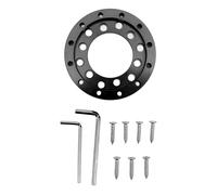 Piastra adattatrice per volante di squisita fattura, design resistente e antiruggine, compatibile con Logitech G25G27, Momo, Sparco 70mm/2.75inch PCD