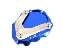 Piastra Allargata Supporto Per Cavalletto Laterale Per BMW R1200R 2006-2014 Piastra Di Supporto Estensione, Appoggio Per Cavalletto Laterale Allargato Cavalletto Supporto(BLU)