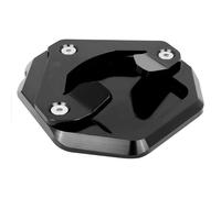 Piastra Allargata Supporto Per Cavalletto Laterale Per YAMAHA Tenere700 XTZ700 2019-2023 Piastra Di Supporto Laterale Allargata, Cuscinetto Antiscivolo Cavalletto Supporto(Black2)