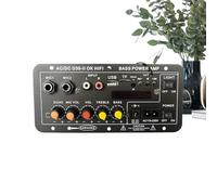 Piastra Amplificatrice - Schermo wireless Slot schede decodifica USB - Piastra Amplificatrice Karaoke per Casa - per Uomini e Donne Audio Domestico Karaoke Viaggi Riunioni Attività al