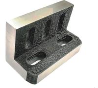 Piastra angolare piccola scanalata in ghisa 100 x 50 x 58 mm - alleviata dall...