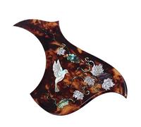 Piastra antigraffio autoadesiva, Battipenna for chitarra acustica autoadesivo in celluloide, spessore 2 mm, piastra protettiva antigraffio for chitarra