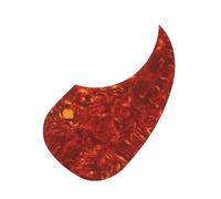 Piastra antigraffio autoadesiva, Piastra protettiva for battipenna for chitarra folk a forma di goccia d'acqua, accessori, protezione for chitarra(Red)