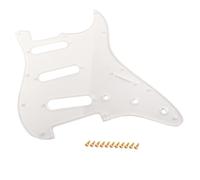 Piastra Antigraffio Per Battipenna Per Chitarra A 1 Strato In PVC 11 Fori Per