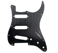 Piastra Antigraffio Per Battipenna Per Chitarra In Metallo A 11 Fori Per Chitarre Elettriche SSS ST Parti Per Chitarra In Alluminio(Bk)