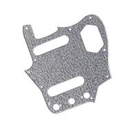 Piastra antigraffio per battipenna per chitarra in plastica argento Il miglior sostituto per il tuo vecchio battipenna Professionale Battipenna per Chitarra Elettrica