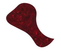 piastra antigraffio per chitarra acustica Battipenna Di Ricambio Per Chitarra Acustica Conchiglia Rossa A Forma Di Anatra Virgola Rossa Realizzato In PVC