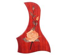 piastra antigraffio per chitarra acustica Battipenna Per Chitarra In Legno Massello Il Battipenna Intarsiato Intagliato A Forma Di Lacrima Per Chitarra Acustica Protegge La Chitarra Dai Graffi(27)