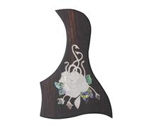 Piastra antigraffio per chitarra acustica Il Battipenna Intagliato In Legno Massello Per Chitarra È Dotato Di Accessori Per Chitarra In Bachelite Bifacciale(F)