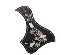 piastra antigraffio per chitarra acustica Intarsio Battipenna In Palissandro Per Chitarra Acustica Folk Classica In Legno 111,01 * 165,34 Mm Diametro Interno 130 Mm