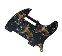 Piastra Antigraffio Per Chitarra Elettrica In Plastica A 8 Fori Con Viti Battipenna Per Chitarra Per Parti Di Chitarra For For TL Parti di Chitarra Elettrica (Color : 03)