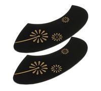 Piastra Antigraffio per Ukulele in Pvc Nera 2 Pezzi | Adesivo Protettivo Semplice, Struttura Creativa, Accessori Musicali per Manutenzione Quotidiana