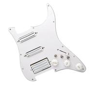 Piastra Antigraffio Precablata Caricata Ad Alto Rendimento SSH Divisione Della Bobina 2 Mini Magneti Humbucker Ceramica 11 Fori Per Le Viti(3/4)