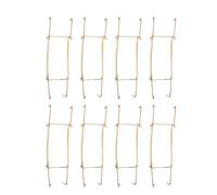 Piastra Appendiabiti, Placcato Zinco Muro Protezioni 8pz 12 pollici (U)