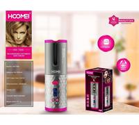 PIASTRA ARRICCIACAPELLI ROTANTE PROFESSIONALE RICARICABILE USB CAPELLI MOSSI