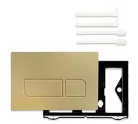 Piastra attuatore a doppio filo per Geberit UP320 ABS bianco (oro)