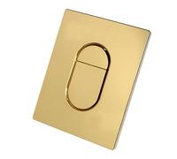 Piastra attuatore per WC a doppio scarico, pulsante di ricambio e pannello frontale per cassetta per un risparmio idrico efficiente, compatibile con la maggior parte dei serbatoi WC