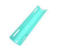 Piastra Backmount Carbonio 30x7.5cm Anti-Corrosione | Dimensioni 30x7.5x2cm, per passo fori 28cm, cinture 50mm, montaggio per sicuro, compatibile backplate standard(Green)