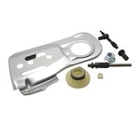 Piastra barra guida catena compatibile con 445 450 445E 450E pompa olio ingranaggio a vite senza fine tenditore kit dado motosega 544094001