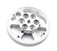 Piastra base adattatore for montatura equatoriale EQ3/EQ5/EQ6 in acciaio inossidabile con filettatura 3/8"(Silver for eq3 eq5)