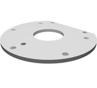 Piastra Base Fresatrice per Bosch POF 1400 ACE Ricambio Guida Template 3D