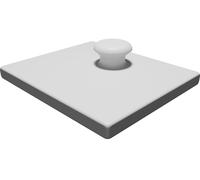 Piastra Base Supporto Parete per Rasoio Wilkinson Hydro 5 Stampata 3D