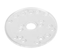 Piastra Base Universale per Fresa Accessorio Acrilico Piastra Base Fresa con Perno di Centraggio Viti Universali per Cavo