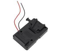Piastra Batteria con Montaggio a V da 14,8 V, Piastra Adattatore Batteria con Montaggio a V Uscita D Tap per Batteria NP F970 F960 F750 F770 F550