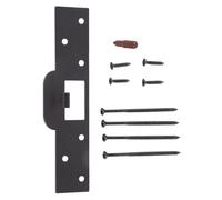 Piastra battuta per porta lunga con design a labbro standard Correzioni sicurezza percussori Danni alla fessura Hardware in acciaio inossidabile Riparazione del telaio della porta danneggiato