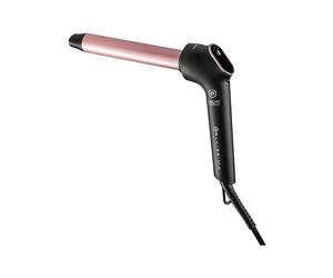 Piastra BELLISSIMA Sublime Curls, Nero, Rosa, Display LED, Potenza massima 64 W, in Ceramica, Temperatura max 210 °C, 3 temperature, si riscalda in 30 s, Nero, Rosa