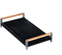 Piastra bistecchiera in ghisa manici in legno Smeg BB3679