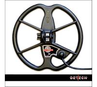 PIASTRA BOBINA DD ULTIMATE 9" DETECH DESERT GOLD METAL DETECTOR 22 CM