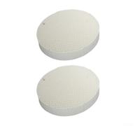 Piastra bruciatore a nido d'ape per riscaldamento da terrazza Flame Fire Sense Hiland 3 fori quadrato pezzo di ricambio ad alta efficienza calore da giardino 5,5 cm (2 pezzi)