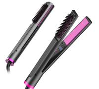 Piastra Capelli Istantanea in Ceramica Veloce con Pettine Controllo Temperatura