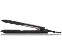 Panasonic EH-PHS9 Piastra Professionale per Capelli, Tecnologia Nanoe per Capelli Idratati, Brillanti e Setosi, 5 Livelli di Temperatura, Rivestimento in Ceramica, Autospegnimento, Nero/Oro Rosa