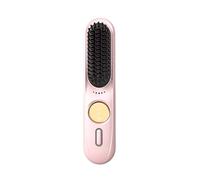 Piastra Capelli Portatile - 9 Livelli Portatile Riscaldamento Rapido 35W Senza Fili - Spazzola Calda Per Donna - per Vacanze Viaggi Pendolarismo Appuntamenti