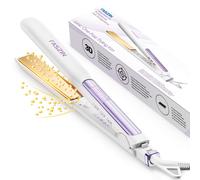 Piastra Capelli Professionale 2 In 1 Piastre Ioniche di Titanio Riscaldamento In