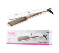 PIASTRA CAPELLI PROFESSIONALE LARGA 42MM RIVESTITA IN CERAMICA DISPLAY LCD V-520