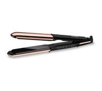 BaByliss Straight & Curl Brilliance Ferro per ricci Caldo Nero, Rosa 48 W 3 m