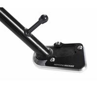 Piastra cavalletto laterale argento/nero per BMW R 1250 RT
