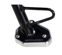 Hepco Becker Kawasaki Versys 650 22-26 42112550 00 91 Side Stand Extension Argento