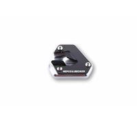 Piastra cavalletto laterale argento/nero per Triumph Tiger 800 (2010-2014)