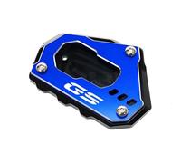 Piastra Cavalletto Laterale per Moto Supporto Pedana Allargata per BMW R1200GS R1250GS R 1200 1250 GS Adventure ADV LC GSA Ingranditore del cavalletto(Blu)