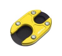 Piastra Cavalletto Moto Per HON&DA ADV150 2019-2022 Pad Allargatore Cavalletto Laterale Moto Antiribaltamento(Giallo)