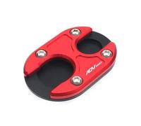 Piastra Cavalletto Moto Per HON&DA ADV150 2019-2022 Pad Allargatore Cavalletto Laterale Moto Antiribaltamento(rosso)