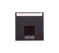 Piastra centrale M System prese singole Merten MTN465814