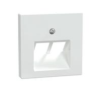 PIASTRA CENTRALE PER INSERTO UAE 2F MERTEN & STORCK Merten aws/gl per 2f, 56x56x17 mm, bianco