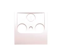 Piastra centrale per presa antenna Berker B1/B3/B7 12031909