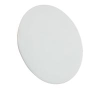 Piastra Ceramica Rotonda Bianca per Essiccazione Argilla e Pittura | Base Stabile per Laboratori e Progetti di Scultura, Uso Versatile in Studio, Distribuzione Termica Uniforme